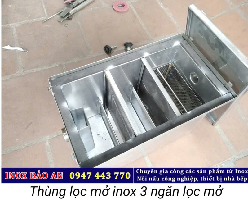 Thùng lọc mỡ, bẫy mỡ